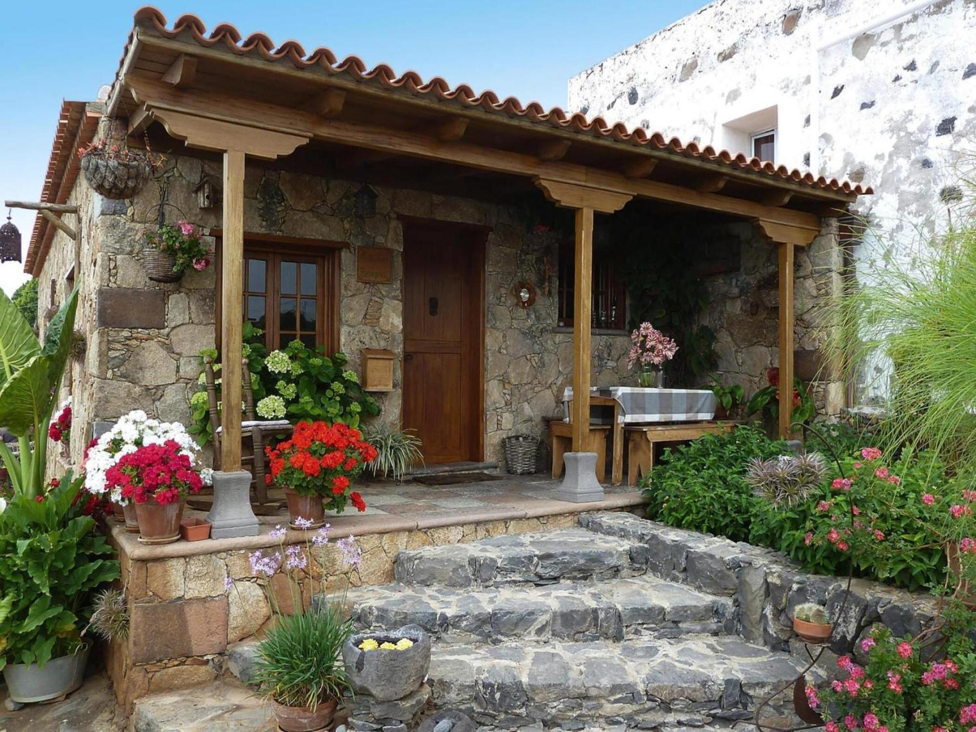 Holiday Home Caserio Lomo Arriba Casa Tia Benigna, Vera De Erques Bagian luar foto
