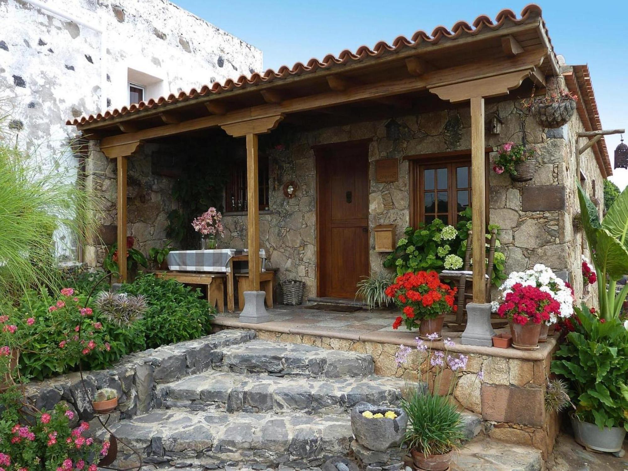 Holiday Home Caserio Lomo Arriba Casa Tia Benigna, Vera De Erques Bagian luar foto